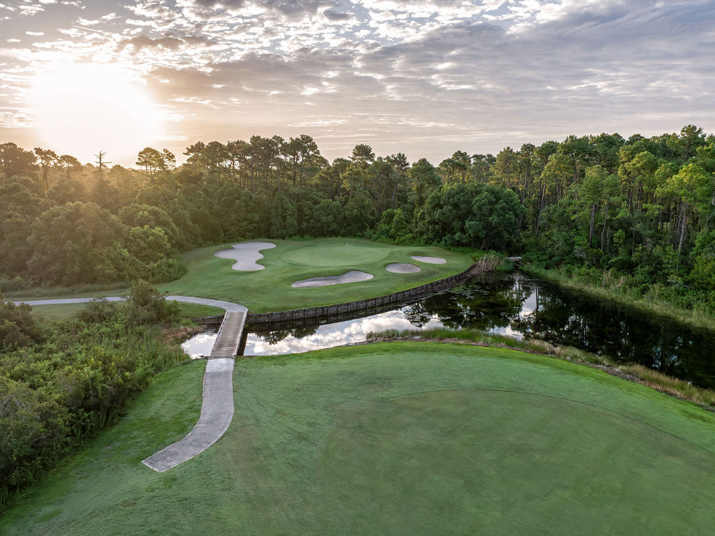 Golf course fairway